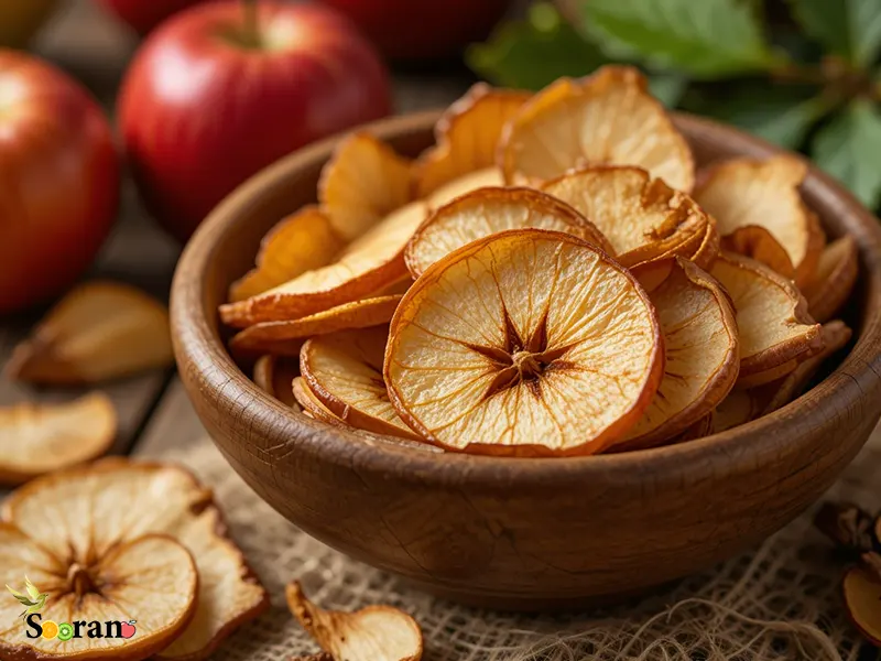 خواص سیب خشک برای سلامتی
