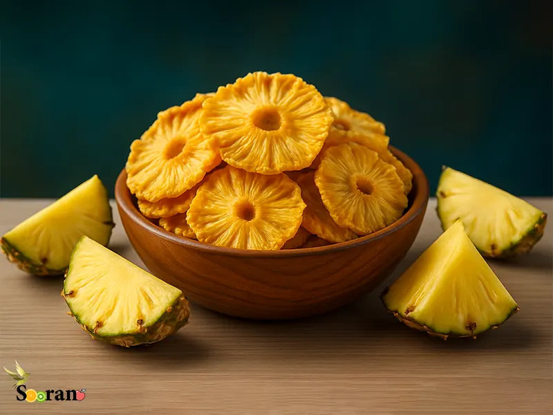 خواص آناناس خشک