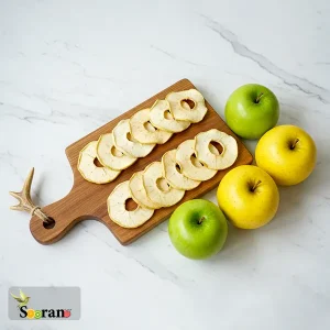 چیپس سیب بدون پوست (سیب خشک بدون پوست)