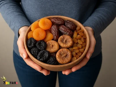 میوه های خشک برای لاغری