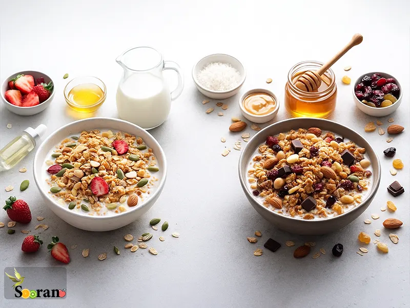 تفاوت گرانولای رژیمی با گرانولای معمولی