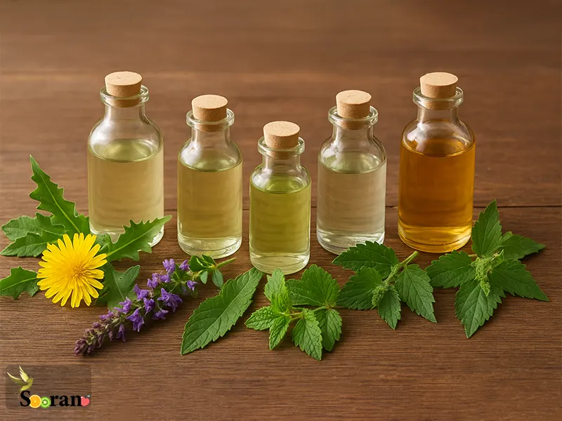 ترکیب چند عرق گیاهی برای سم زدایی بدن