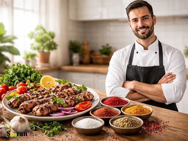 ادویه های طلایی برای طعم سازی حرفه‌ای کباب و سالاد در خانه