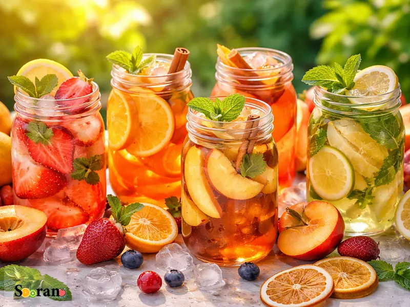 بهترین چای میوه ای برای تابستان