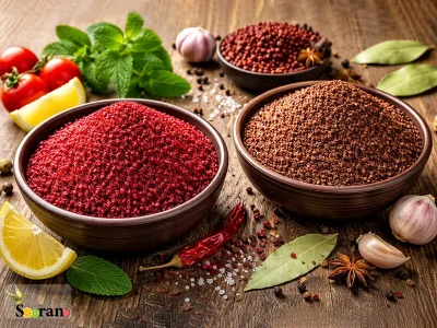 سماق قرمز بهتر است یا قهوه ای؟