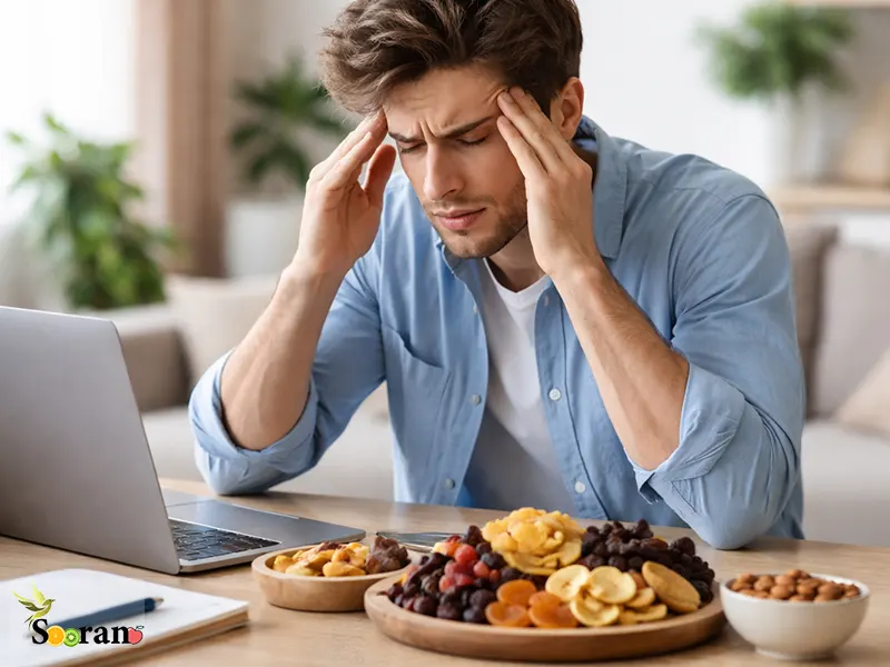 معرفی میوه های خشک ضد استرس و اضطراب