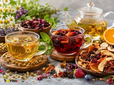 تفاوت دمنوش و چای میوه ای