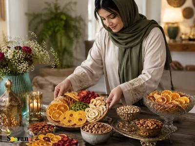 بهترین ترکیب میوه خشک برای پذیرایی