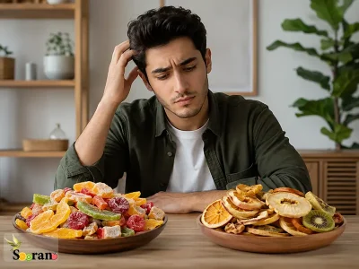 میوه خشک بدون شکر چیست؟
